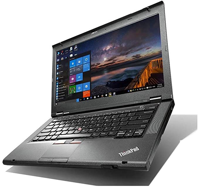 Refurbished- Lenovo T430 14-inch Laptop (Core i7/ 8GB RAM(Upgradable to 16)/256GB SSD/Windows 10 Pro/MS Office 2019, Intel Integrated Graphics, PAN India Warranty) Black