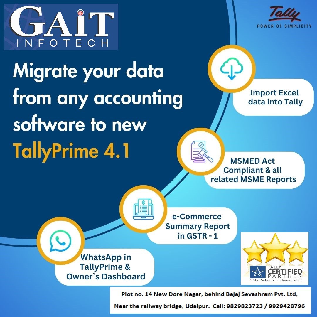 Tally Prime 4.1 New Release